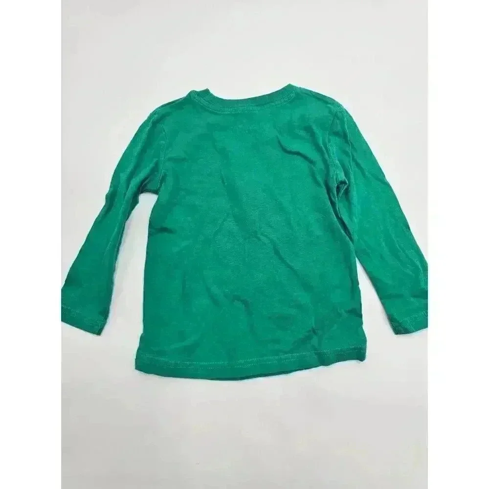 3 Carter's, Old Navy, Disney Boy's  24M/2T Holiday Christmas Long Sleeve Shirts
